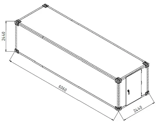 ISO 20 ft Shelter product image